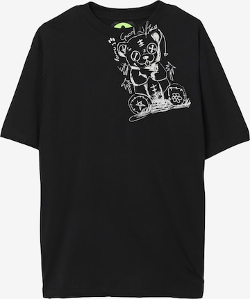 BARROW Shirt 'T-shirt nera per bambino' in Zwart: voorkant