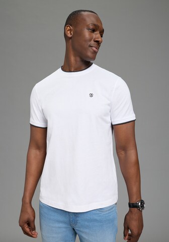 DELMAO Shirt in Grey: front