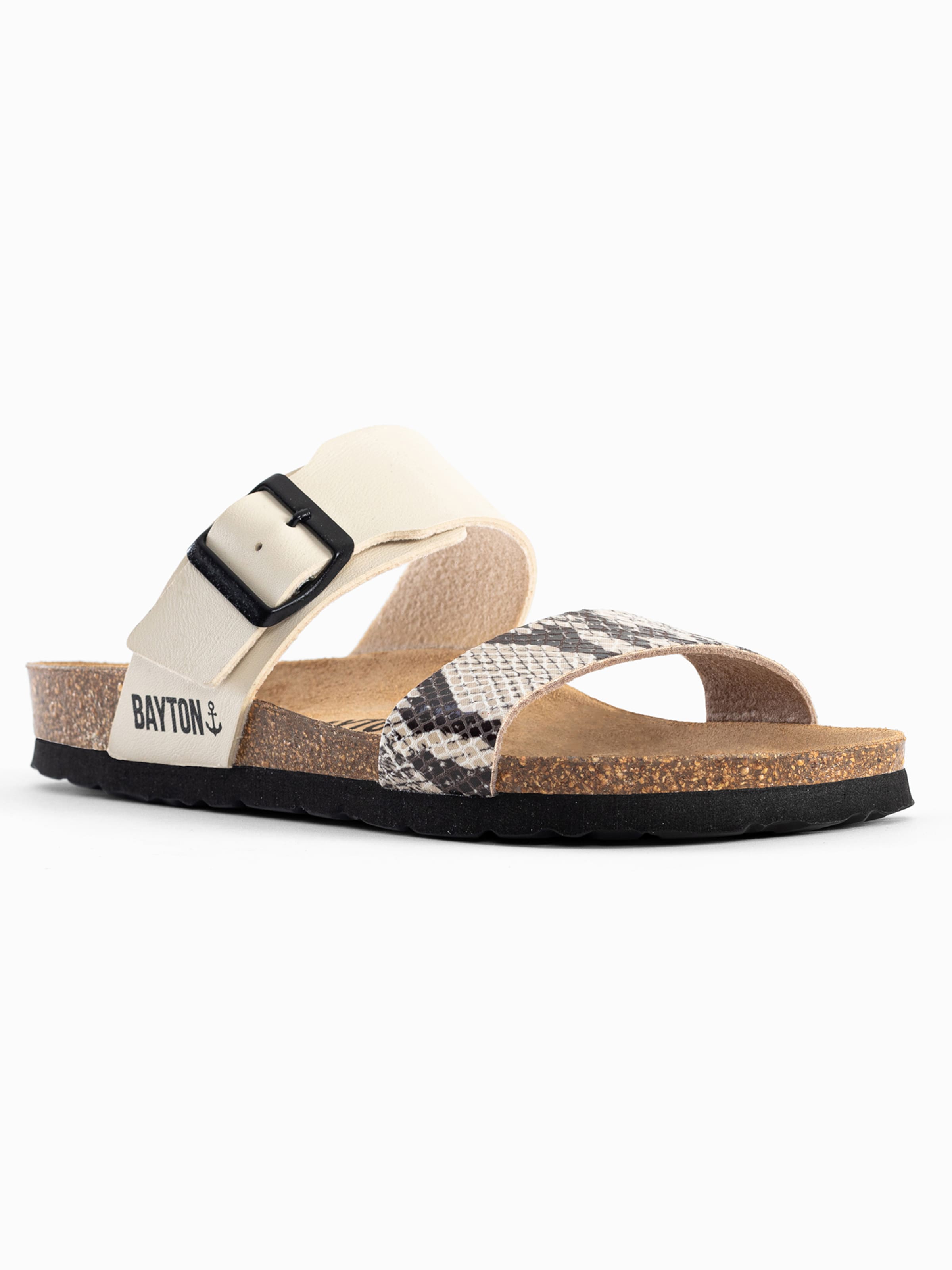Bayton Pantolette 'Valence' i beige