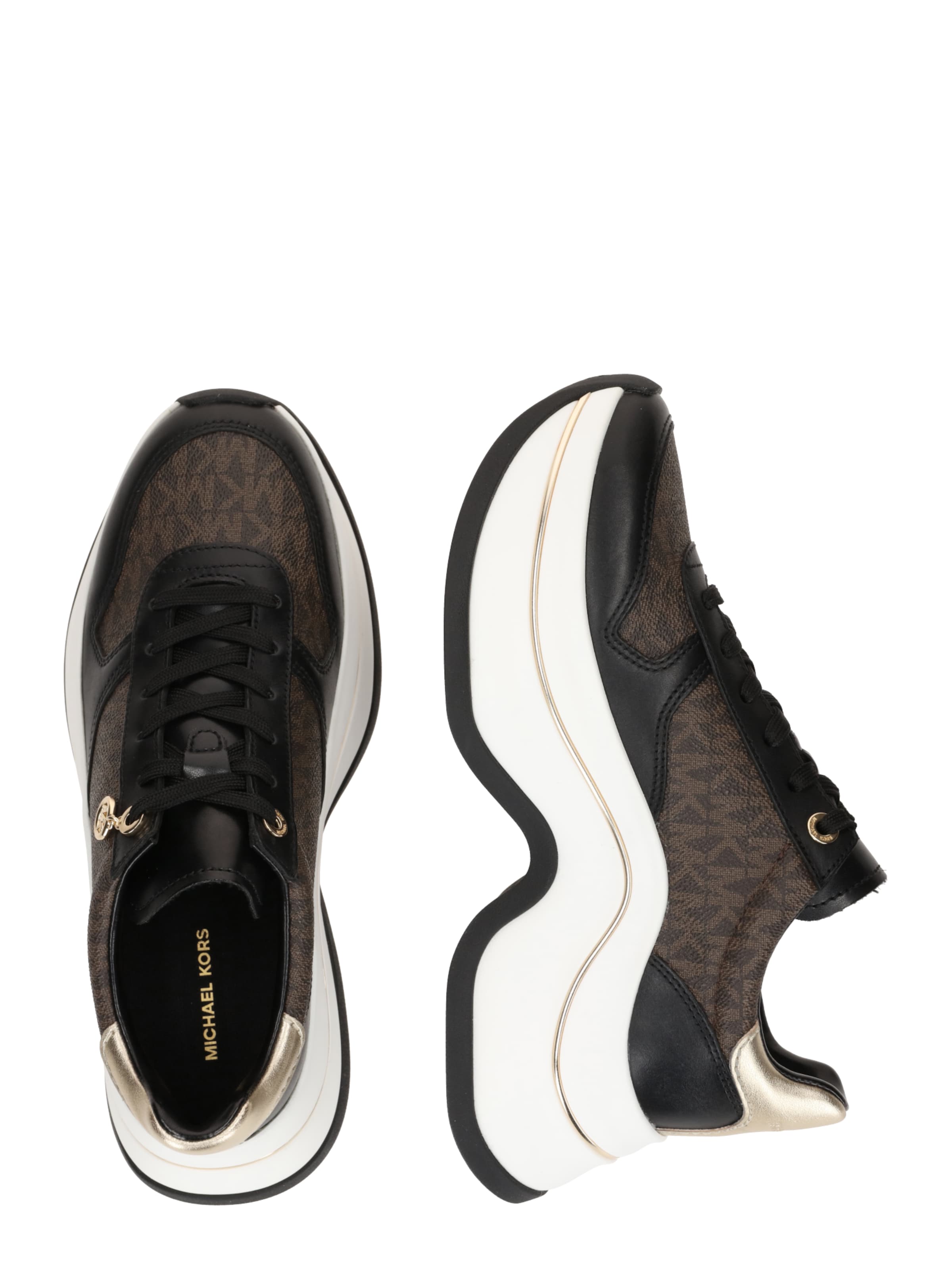MICHAEL Michael Kors Rövid szárú sportcipők 'ARLA' - barna