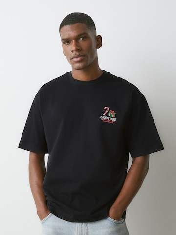 Next Shirt in Zwart: voorkant