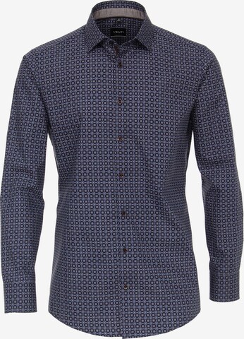 VENTI Regular fit Button Up Shirt in Blue: front