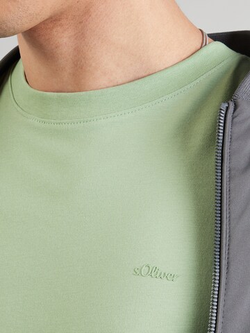 s.Oliver T-Shirt in Grün
