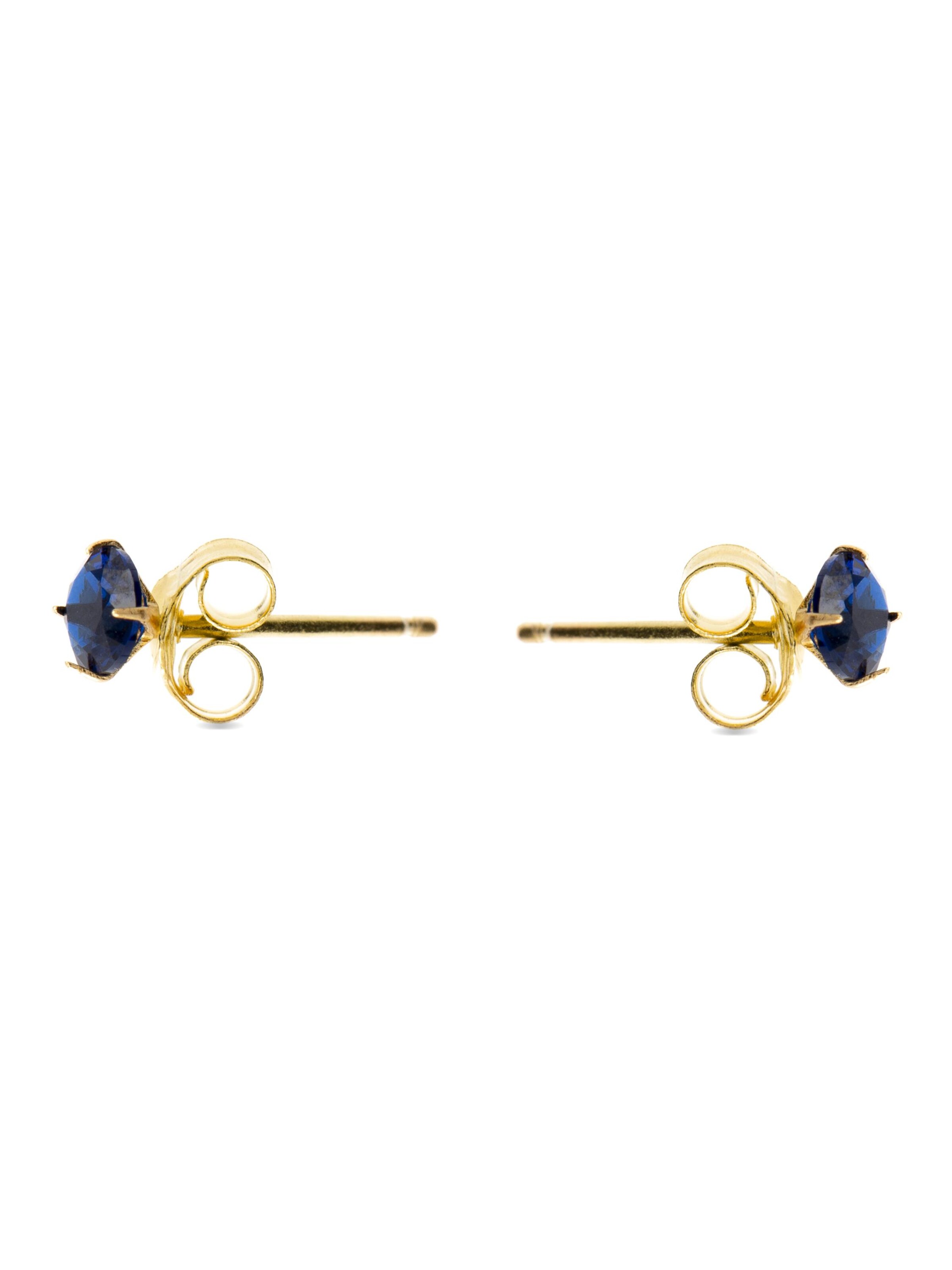 Boucles d'oreilles 'Otieno' Luxenter en bleu