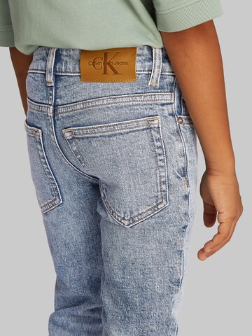Calvin Klein Jeans Slimfit Kavbojke | modra barva