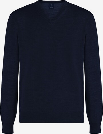 Pullover di Boggi Milano in blu: frontale