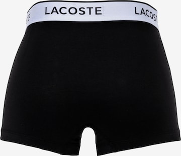 LACOSTE - Calzoncillo boxer en negro