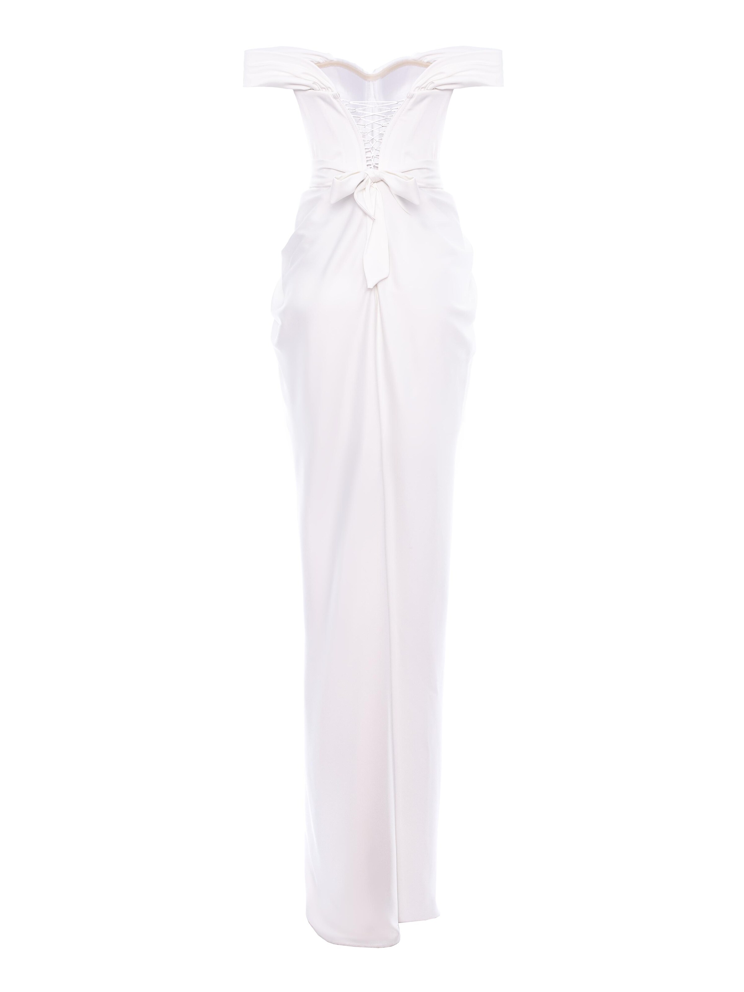 acob a porter Avondjurk in Wit