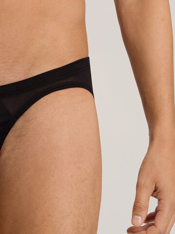 Hanro Slip ' Cotton Sporty ' in Zwart
