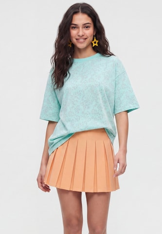 MYMO - Camisa em verde: frente