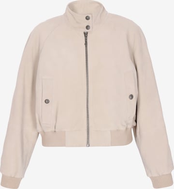 DreiMaster Vintage - Casaco meia-estação em branco: frente