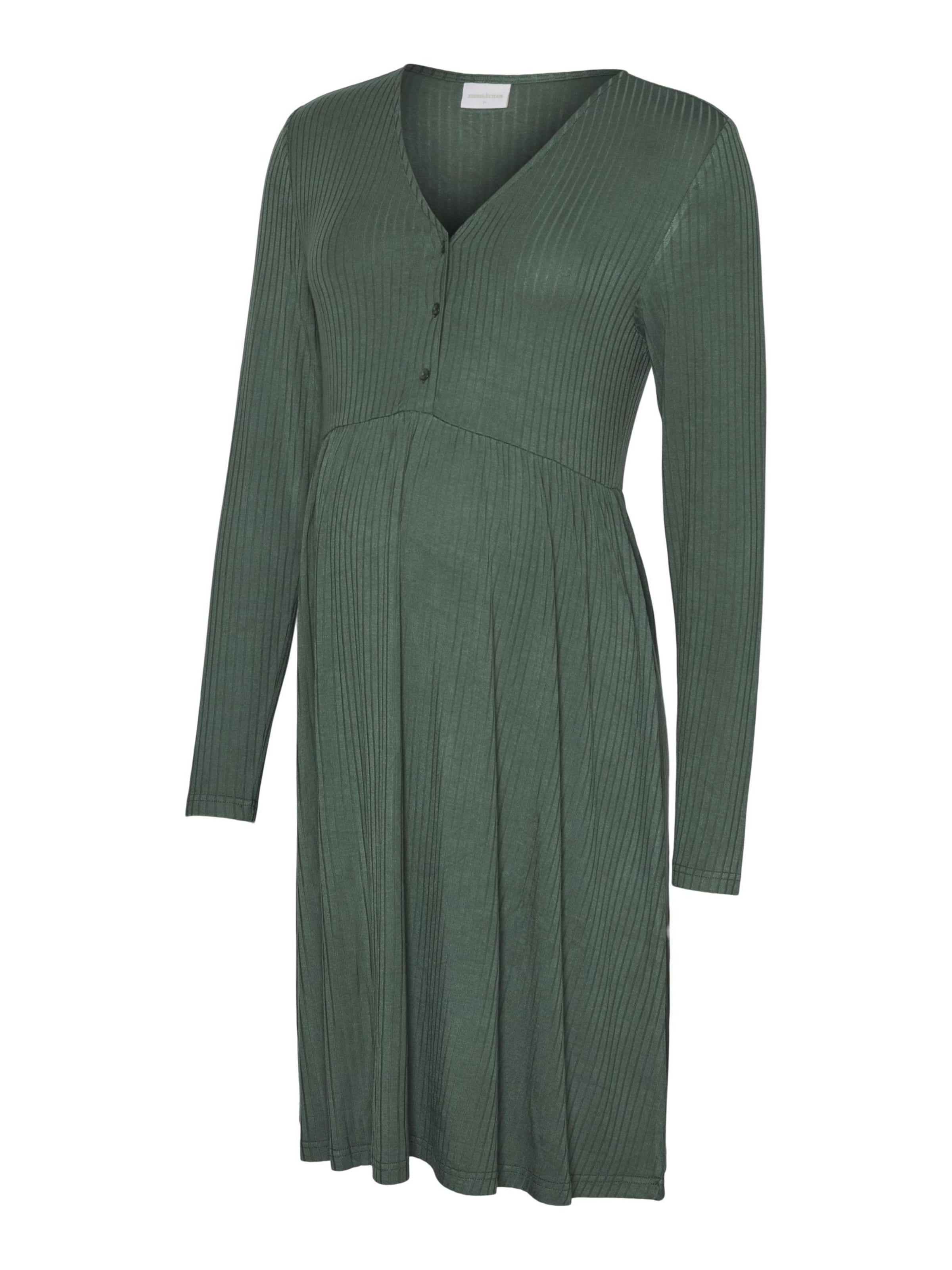 MAMALICIOUS Jurk in de kleur Groen, Productweergave