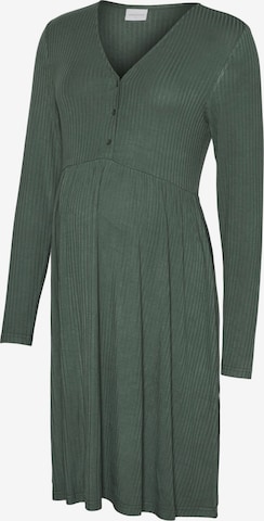 Robe MAMALICIOUS en vert : devant