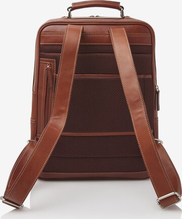 Castelijn & Beerens Backpack 'Verona' in Brown
