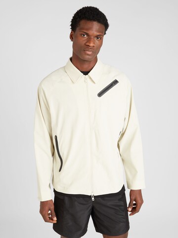 UNDER ARMOUR Sportjacke 'Unstoppable Vent' in Beige: Vorderseite