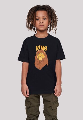 F4NT4STIC T-Shirt 'Disney The König der Löwen Mufasa King' in Schwarz: Vorderseite