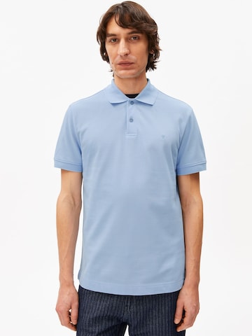ARMEDANGELS Polo-Shirt MAARIO in Blau: Vorderseite