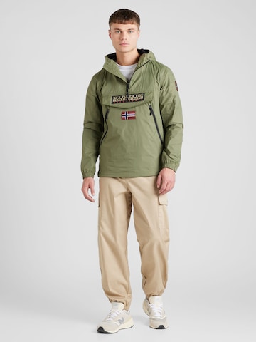 NAPAPIJRI Between-Season Jacket 'RAINFOREST' in Green