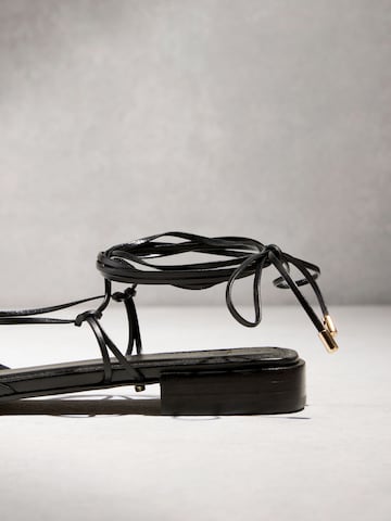 Sandales à lanières Next en noir