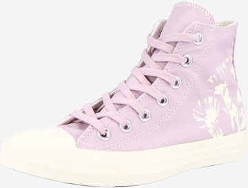 CONVERSE High-Top Sneakers in Purple: front