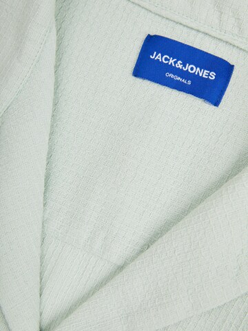 JACK & JONES Comfort fit Overhemd 'CALEB' in Blauw