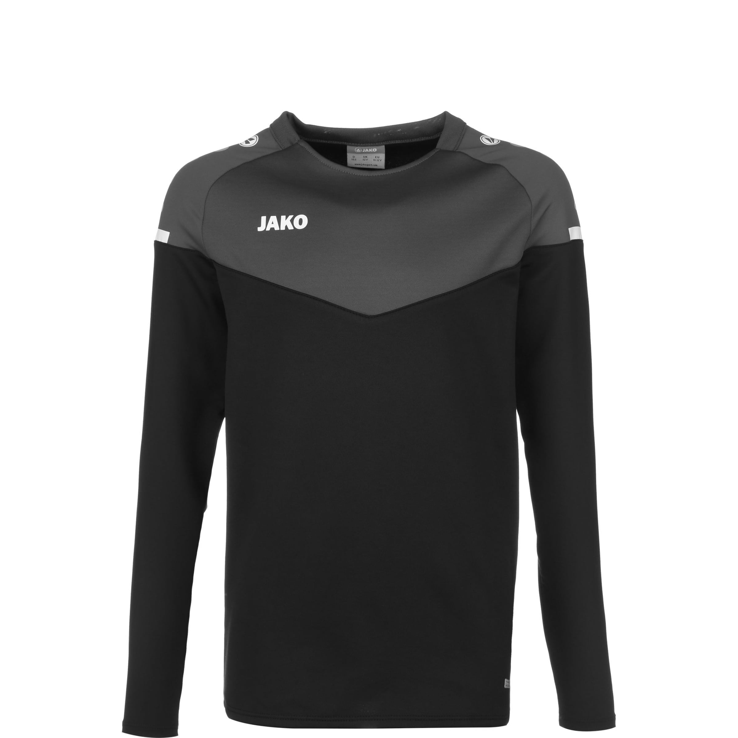 JAKO Funktionsshirt 'Champ 2.0' in Schwarz: Vorderseite