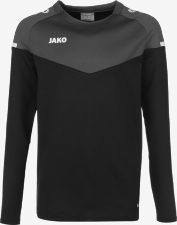 JAKO Sportief sweatshirt 'Champ 2.0' in Zwart: voorkant