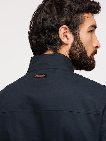 Ombre Between-Season Jacket in Blue