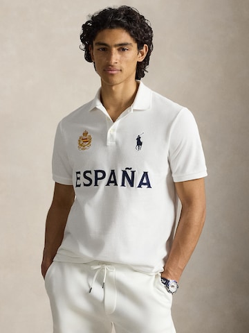 Polo Ralph Lauren Тениска в бяло: отпред