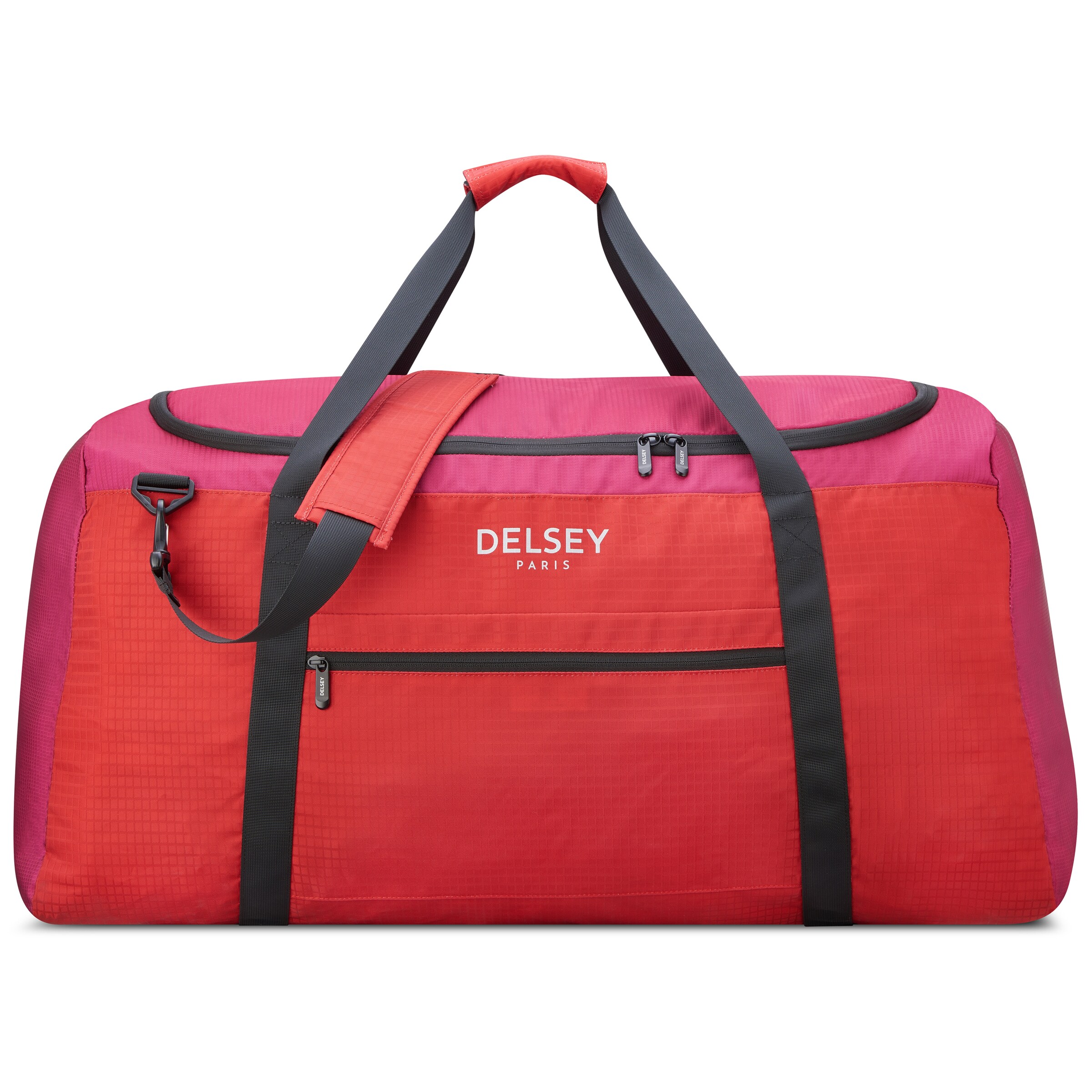 Borsa da viaggio di Delsey Paris in rosso: frontale