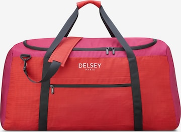 Borsa da viaggio di Delsey Paris in rosso: frontale