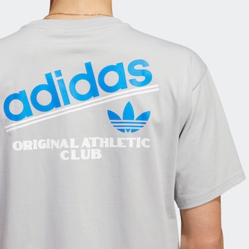 ADIDAS ORIGINALS Shirt 'Athletic Club' in Grijs