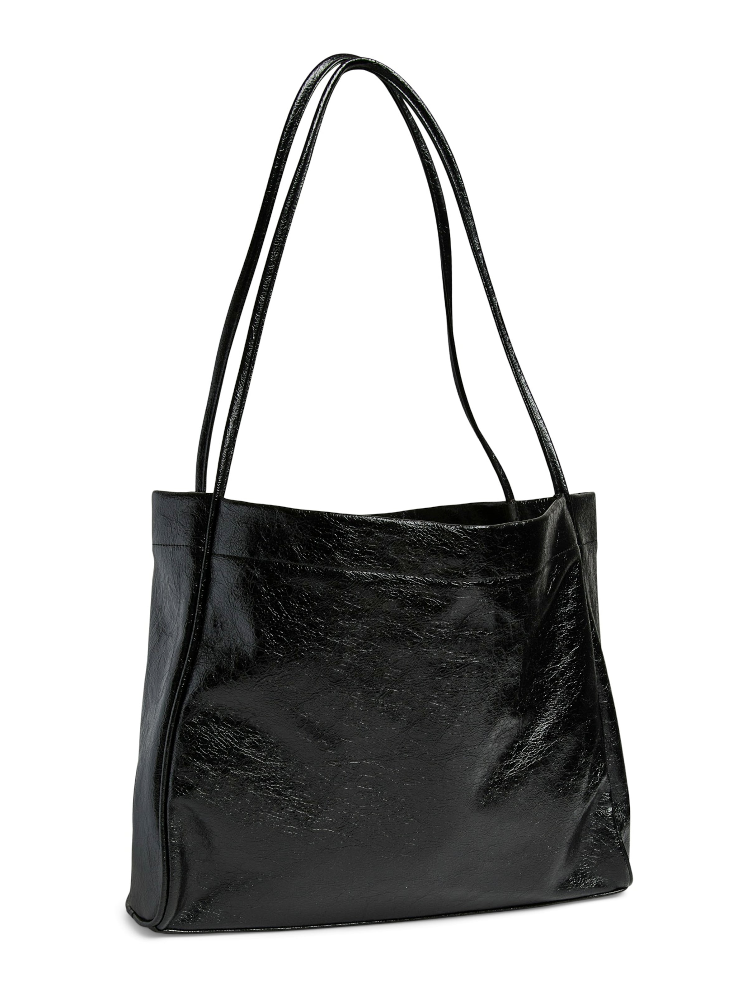 Sac bandoulière 'PCANNIE' PIECES en noir : devant