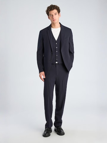 Lindbergh Regular fit Business-colbert in Blauw