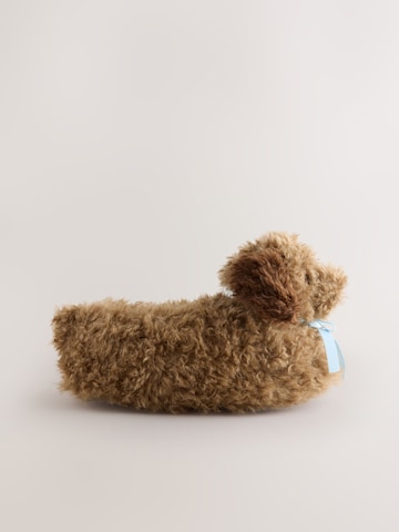 Next - Pantufa 'Dackel' em castanho