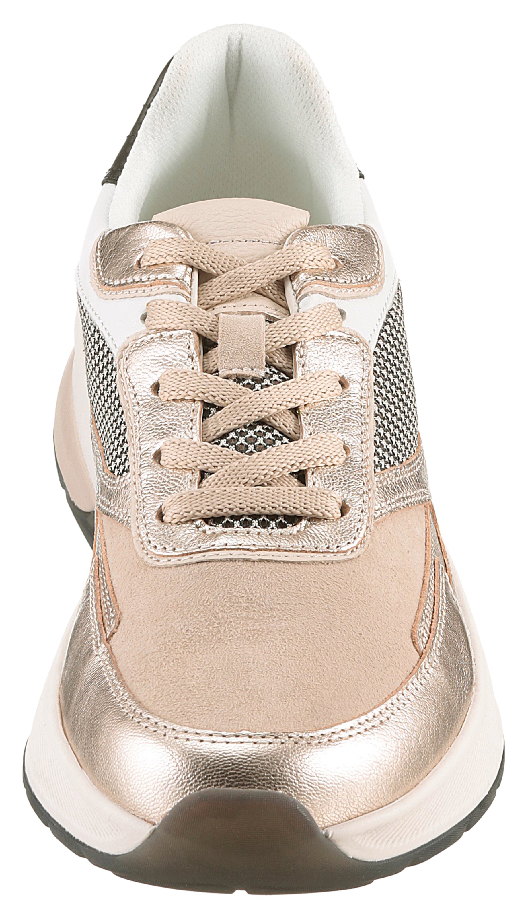 Gabor Rollingsoft Sneaker in Beige