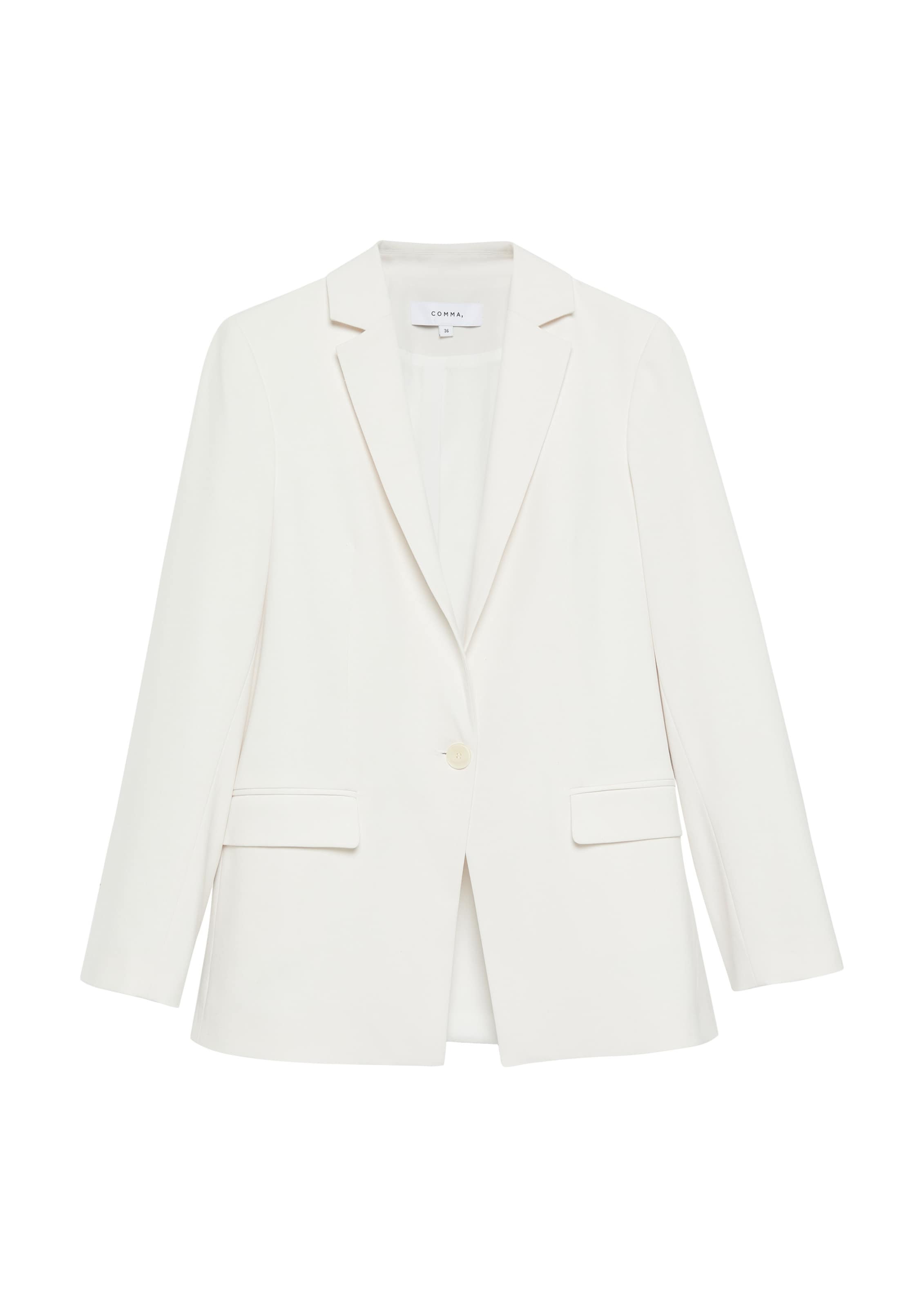 COMMA Blazer in White: front