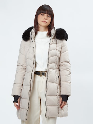 Manteau d’hiver Influencer en gris : devant