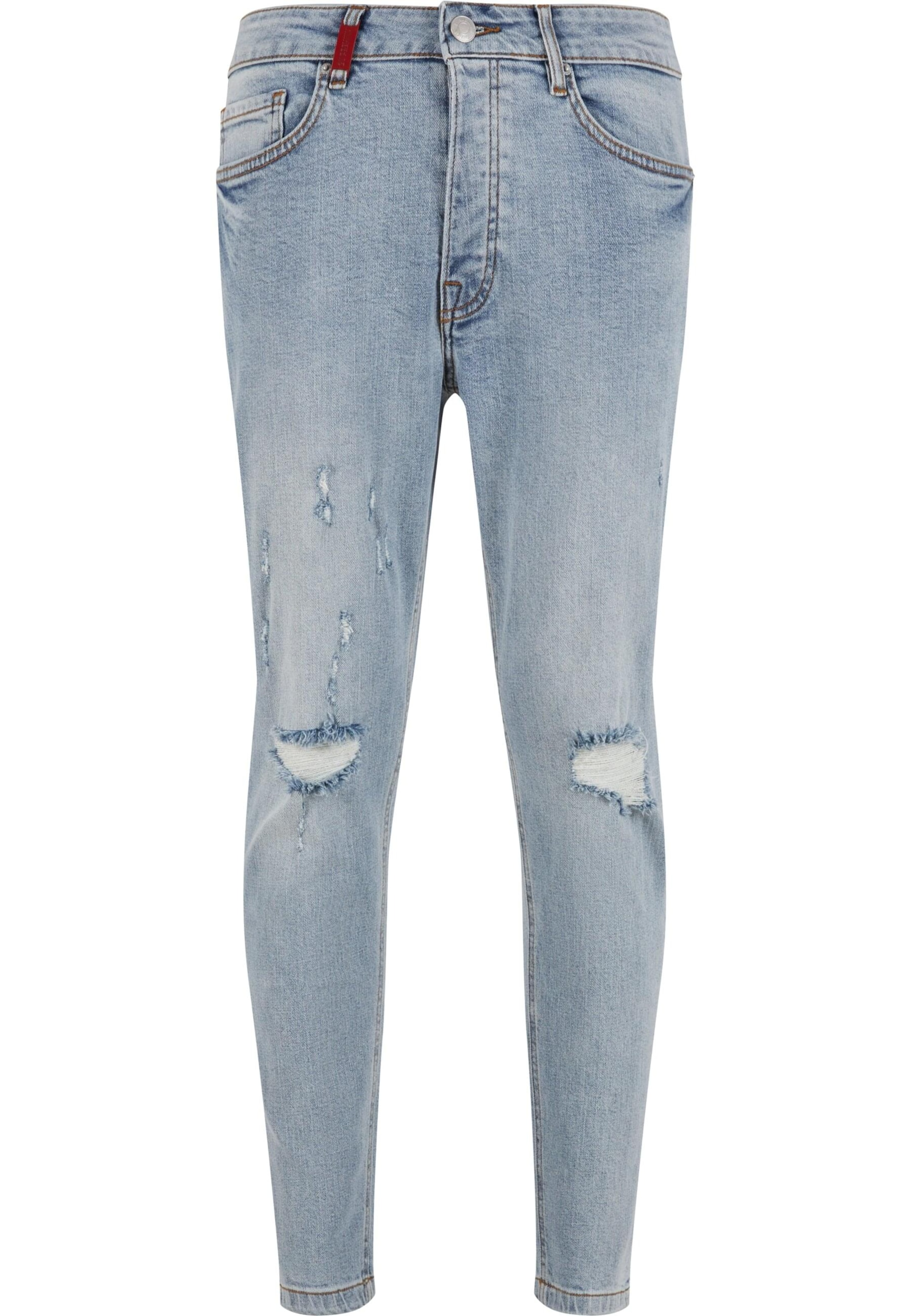 2Y Premium Jeans in Blauw: voorkant