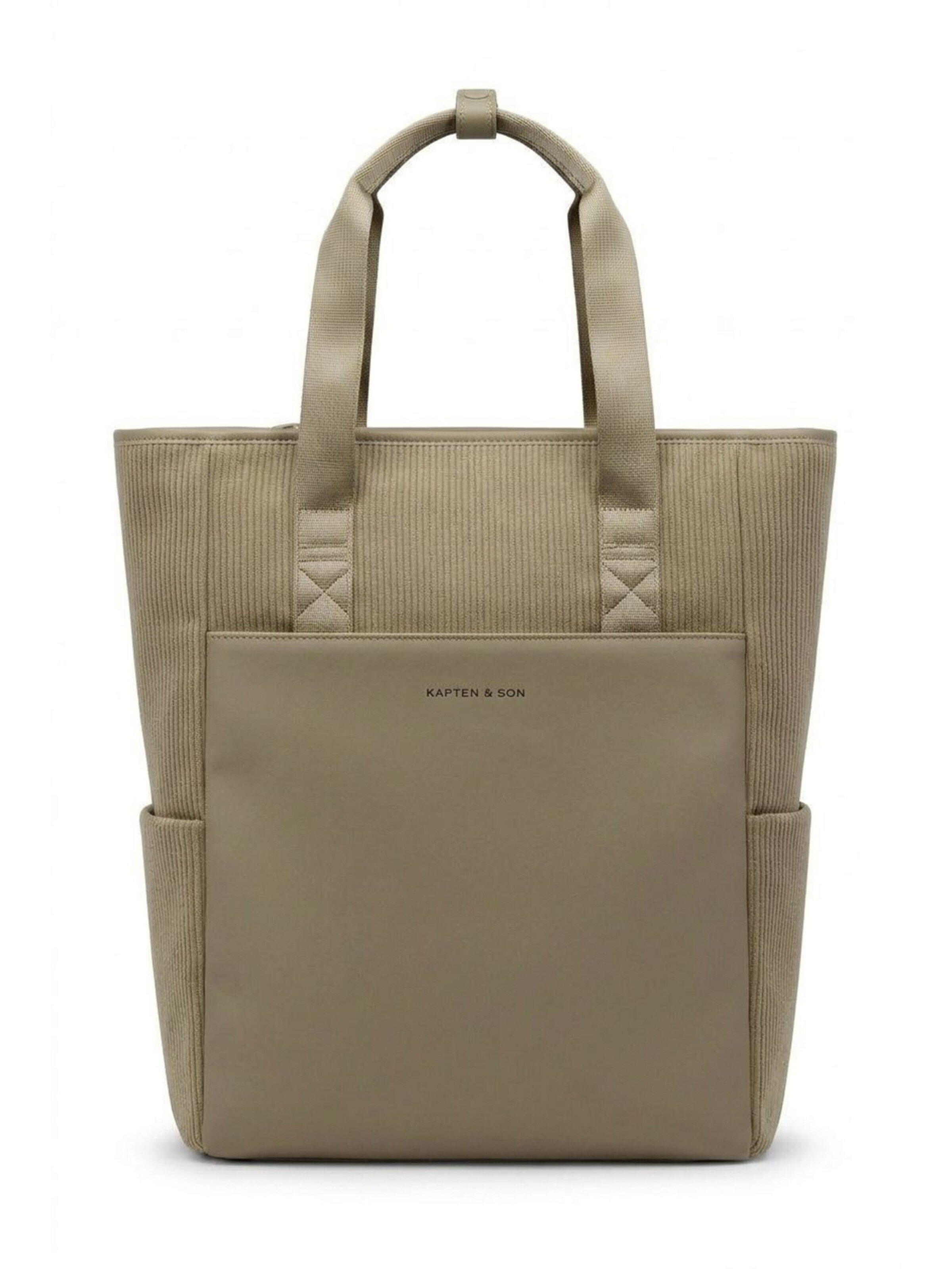 Kapten & Son Rucksack 'Lindby Pro'‌‌‌‌‌‌‌ in Grün: Vorderseite