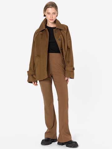 modström Flared Pants 'Anker' in Brown