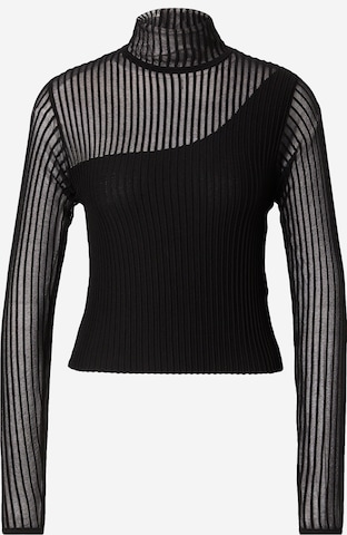 HUGO Paita 'Serani' värissä musta: etupuoli