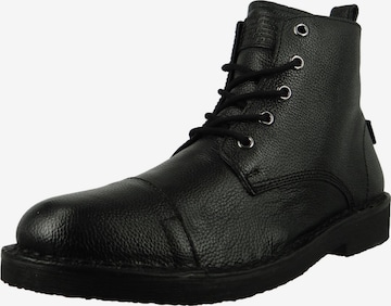 LEVI'S ® Veterboots in Zwart: voorkant