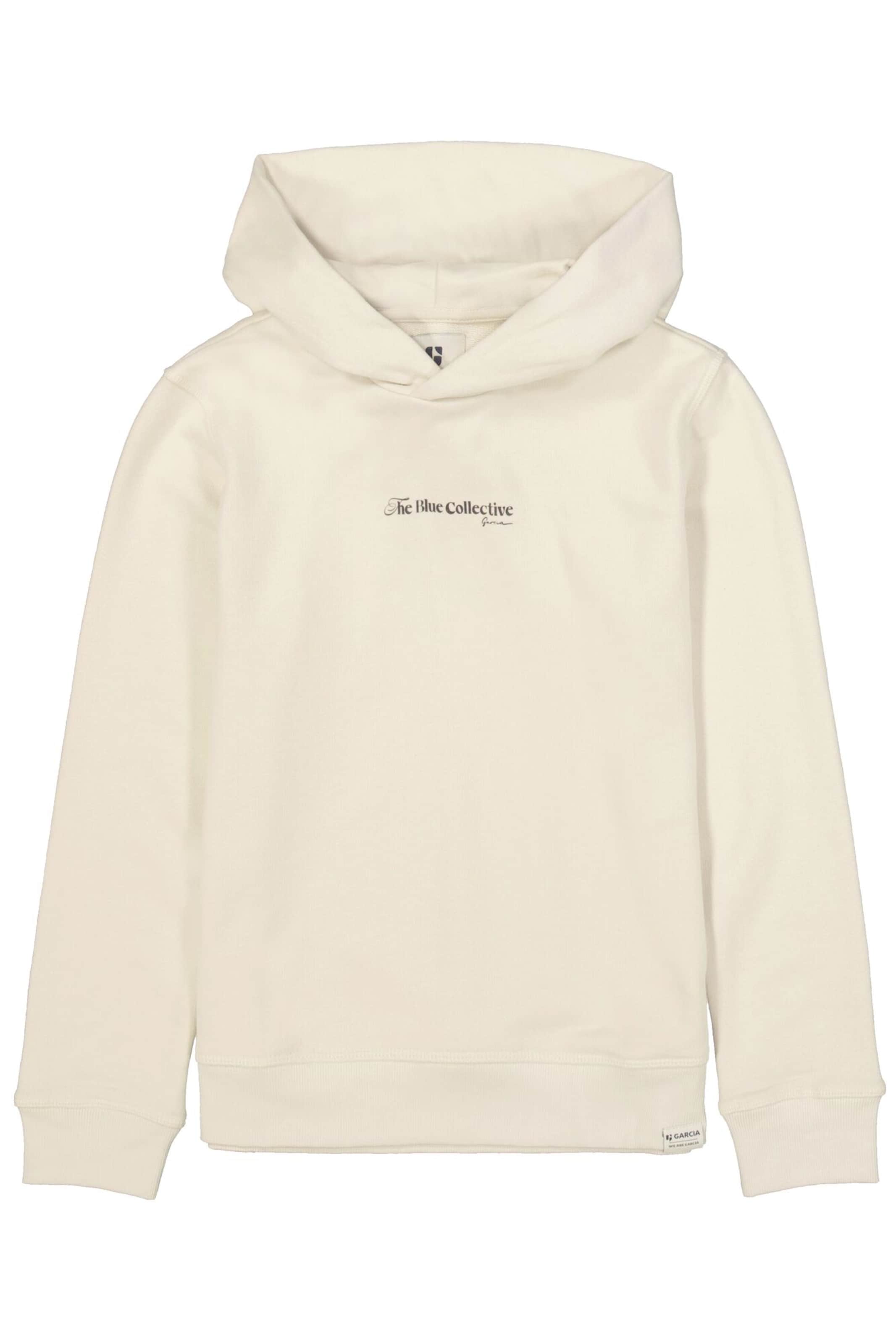 GARCIA Sweatshirt i vit: framsida