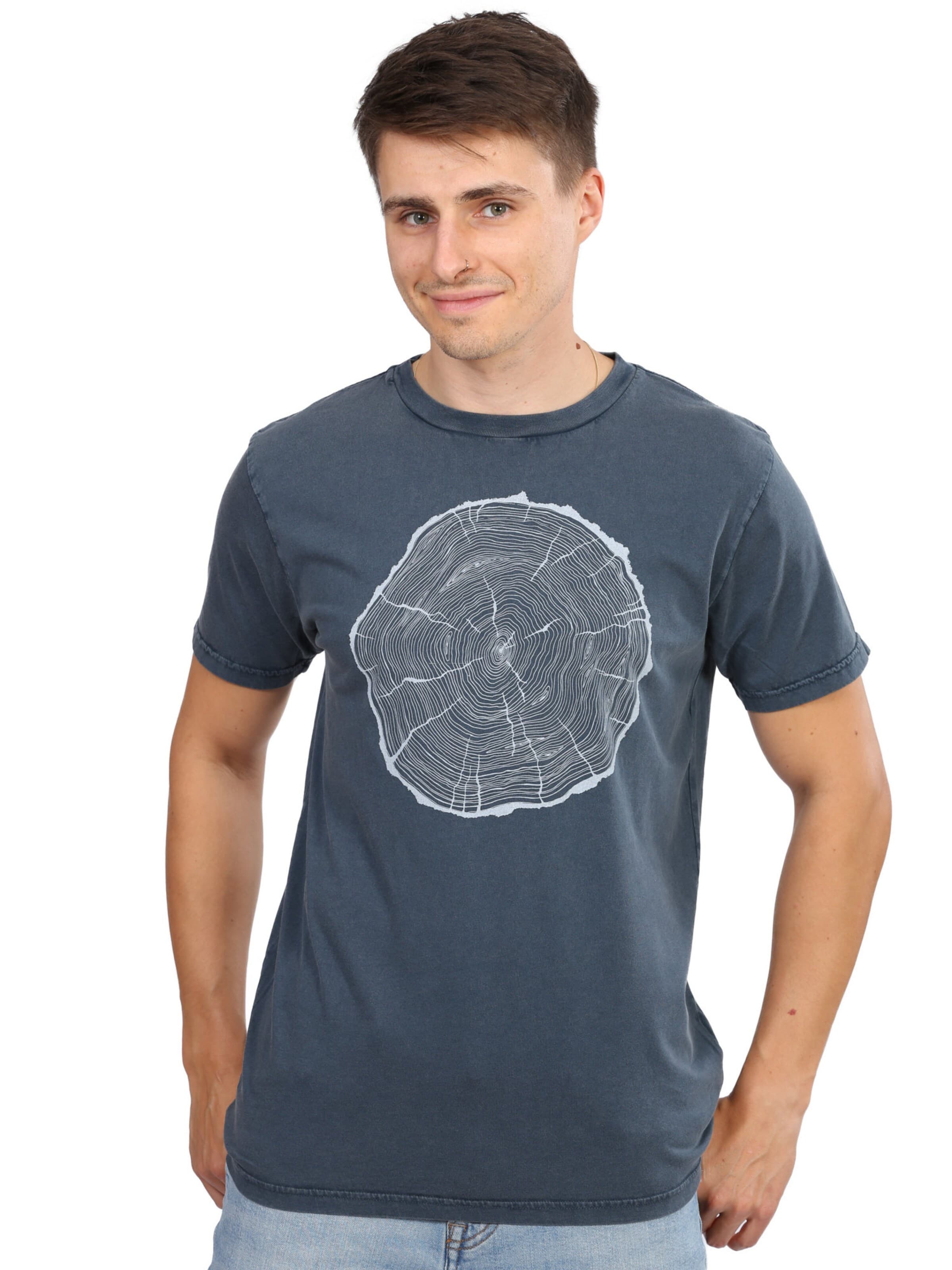 Life-Tree Shirt 'Fairwear BigSlice' in Blue