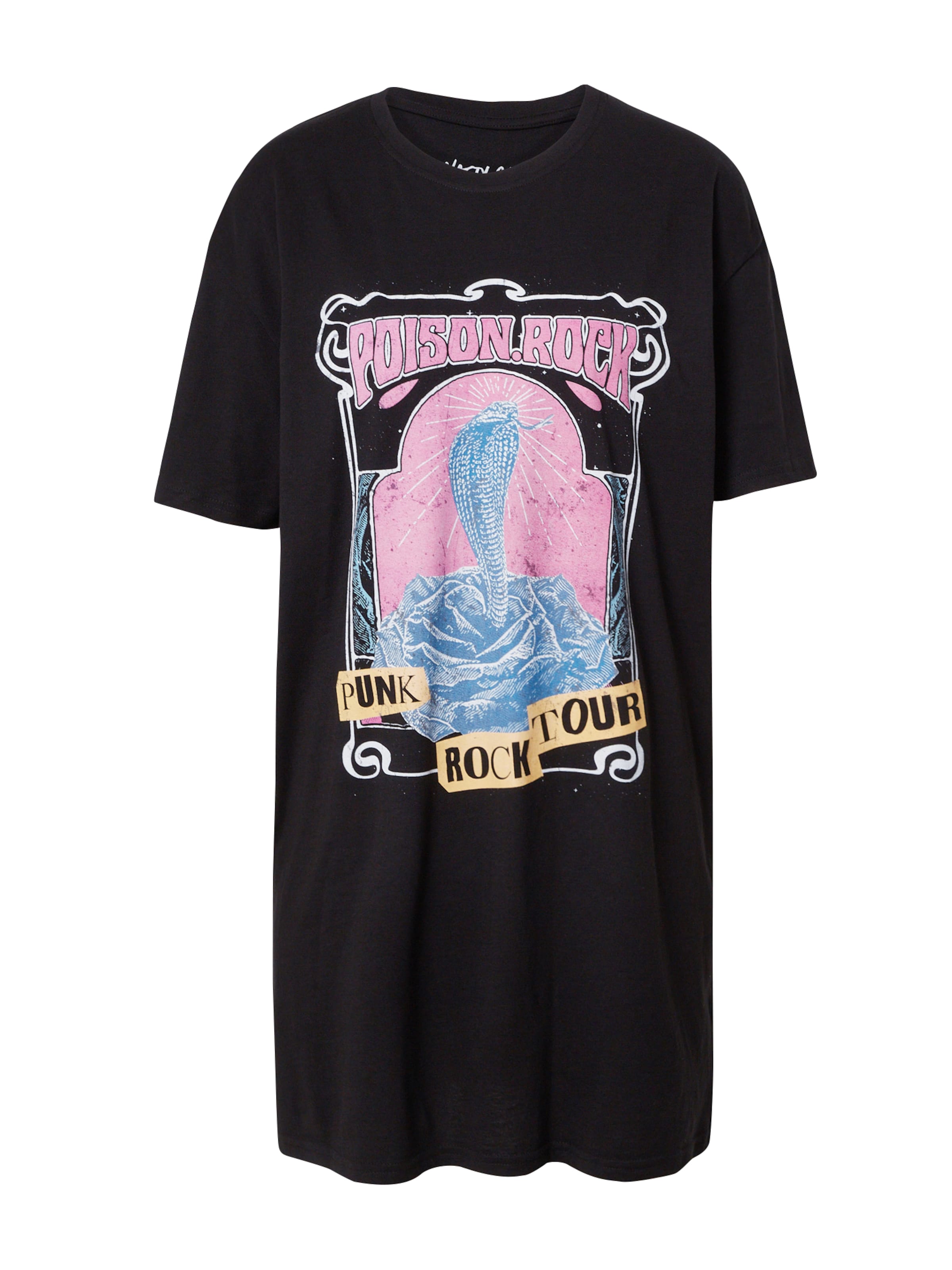 Nasty Gal Рокля 'Poison Rock' в черно: отпред