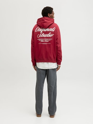 JACK & JONES - Sudadera en rojo