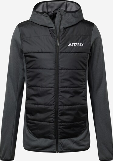 ADIDAS TERREX Outdoor jacket in Anthracite / Black / Off white, Item view