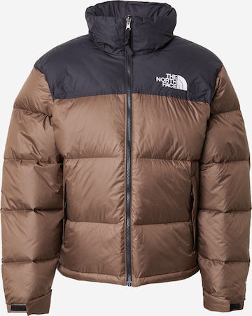 THE NORTH FACE Зимняя куртка '1996 Rto Nuptse' в Коричневый: спереди