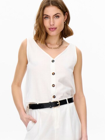 ONLY Bluse 'ONLBillie' i hvid: forside
